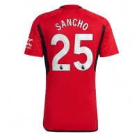 Manchester United Jadon Sancho #25 Heimtrikot 2023-24 Kurzarm